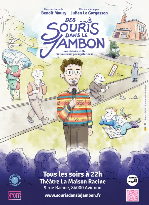 Des souris dans le jambon