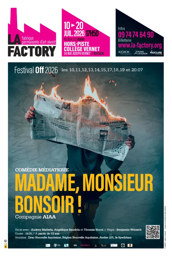 Madame, Monsieur Bonsoir !